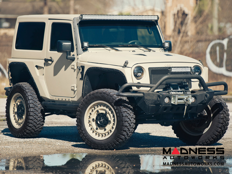 Jeep Custom Wheels (1) - Black Rhino - 20 x 9.5" - Armory - Desert Sand